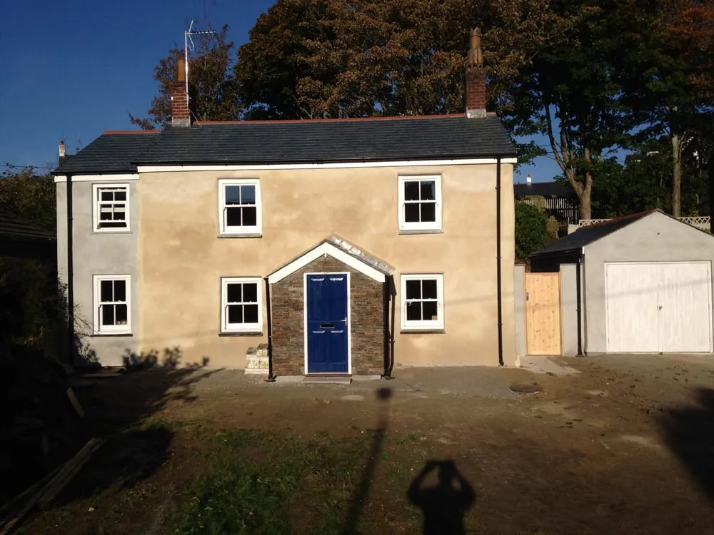 Charlestown Cottage after Cob Renovation Work