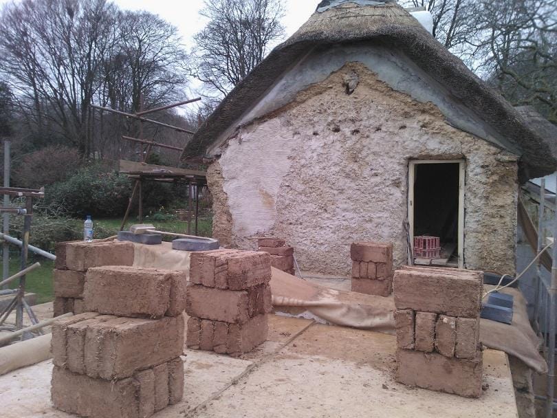 Cob & Lime Repairs at Feock