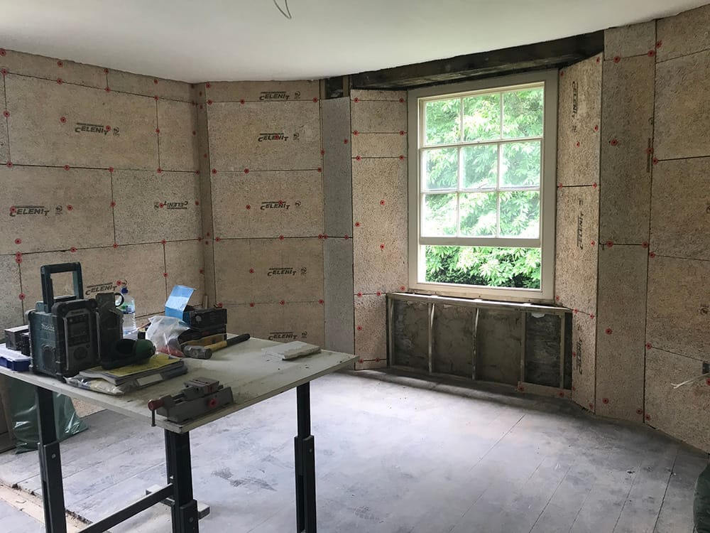 Insulating Lime Plaster