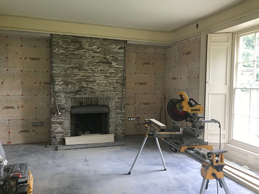 Insulating Lime Plaster at The Rectory